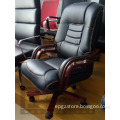 Leather office chair office chairs with wheels/antique boss chairs wood armrest office chair